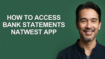 How to Access Bank Statements Natwest App - KevinHowTo