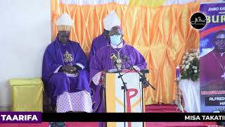 Homilia Ya Askofu Mkuu Ruwaichi Misa Ya Mazishi Ya Hayati Askofu Alfred Maluma Njombe