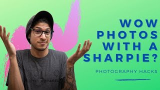 Permanent Marker + Plastic Baggie Over Your Lens?! - Photography Hacks 2021 screenshot 5