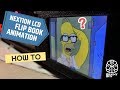 How to make Flip Book style Animation on a Nextion LCD!