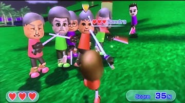 Wii sports resort storm island - with no armour miis (custom showdown 1)