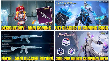 DECISIVE DAY - AKM IS COMING | BGMI 4.1 RETURN REWARDS | PRE ORDER CONFIRM DATE