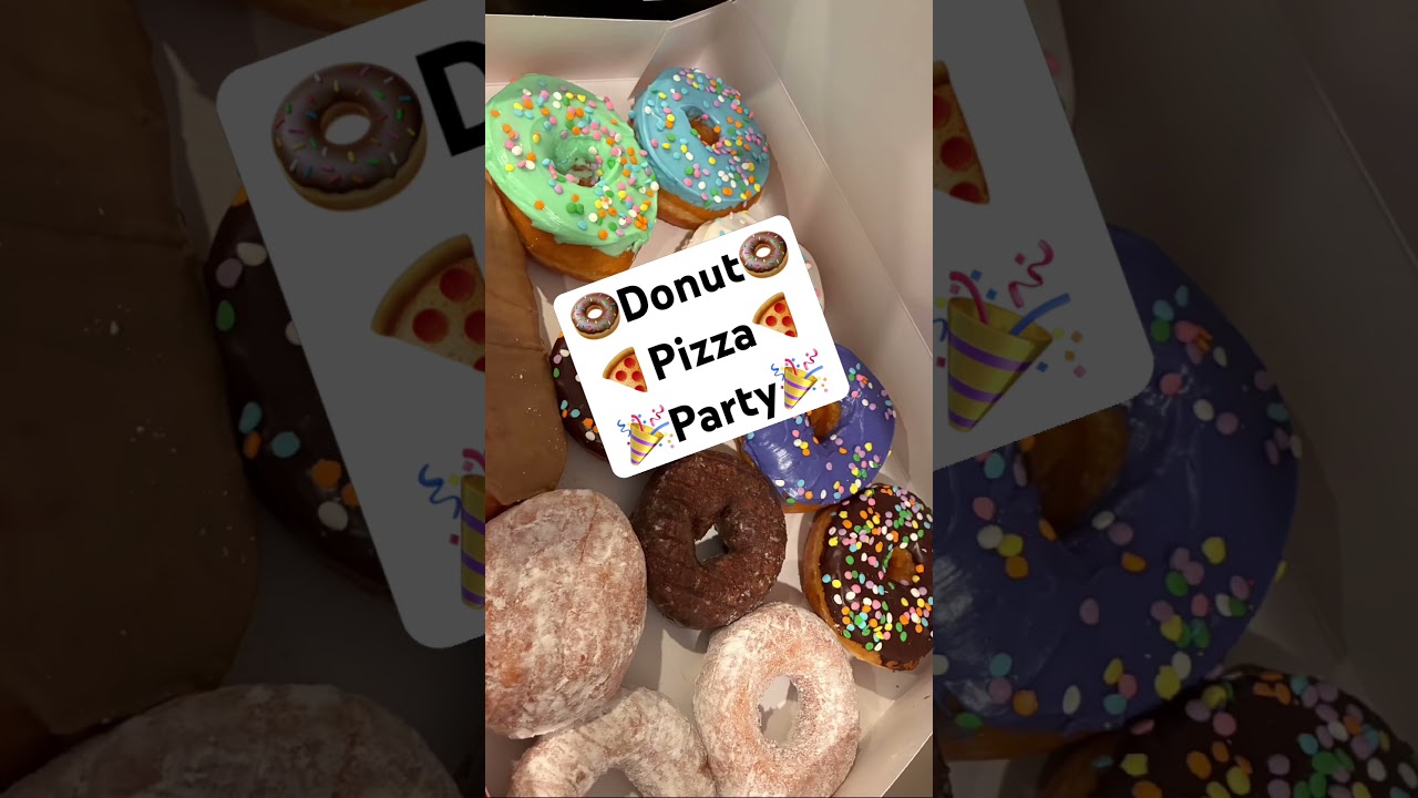 🍩 🍕 a dozen of us and fun!!!