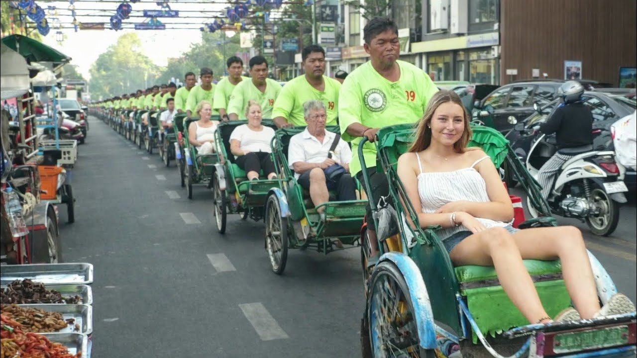 AMAZING CITY/ Walking Tour In Cambodian Street Food-2026/Riverside Food Market Tour, Phnom Penh