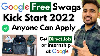 Google Kick Start 2022 Registration Open | Get Online Job at Google | Free Google Swags | Internship