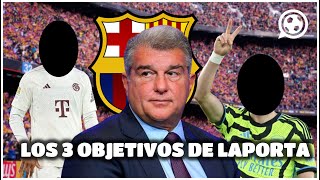 🚨 Los 3 FICHAJES GRATIS que quiere LAPORTA para el FC BARCELONA