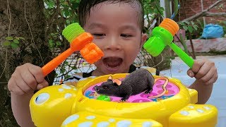 Trò Chơi Đập Con Chuột ❤ ChiChi ToysReview TV ❤ Đồ Chơi Trẻ Em Baby Doli