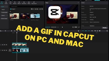 How to Add a GIF in CapCut on PC and Mac (2024) | Easy Step-by-Step Tutorial