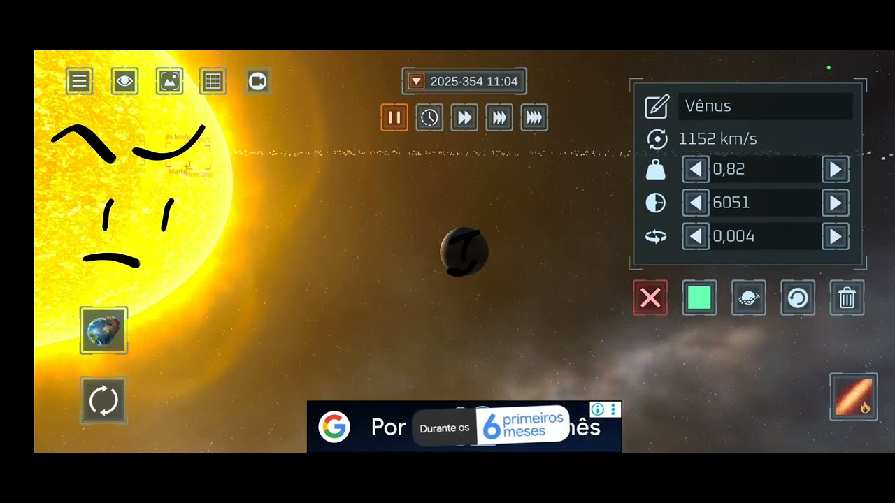Solar smash em: o Vênus des prometen o sol 🌞 e não quis brincar com a terra. Episódio 1.