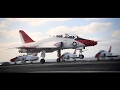 Training to Land on an Aircraft Carrier IKE & the T-45