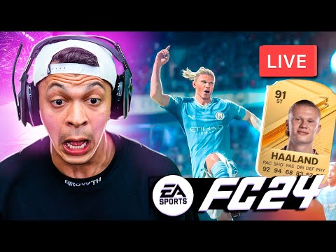 PELA PRIMEIRA VEZ DANDO RAGE NO EA FC 24!!