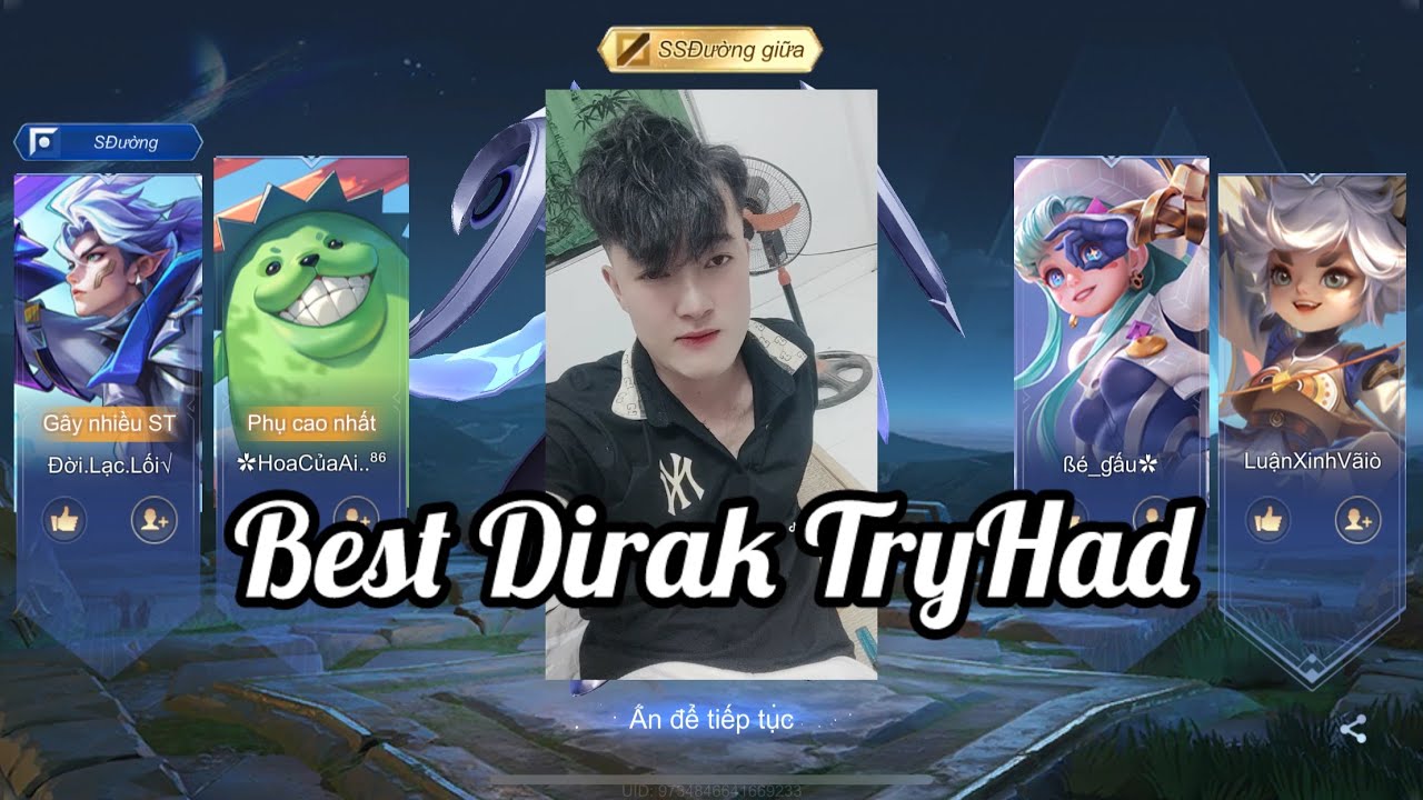 [ Liên Quân Mobile ] - Dirak Gomid || Nam AOV