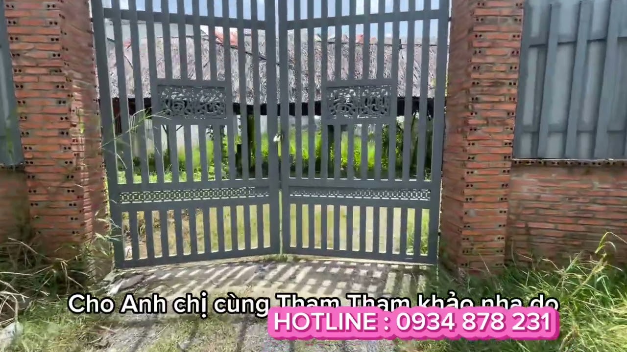 LÔ ĐẤT 1000m2 full thổ cư, mặt tiền đường nhựa thông. Gần cầu rạch tra, BÌNH MỸ CỦ CHI,  shr