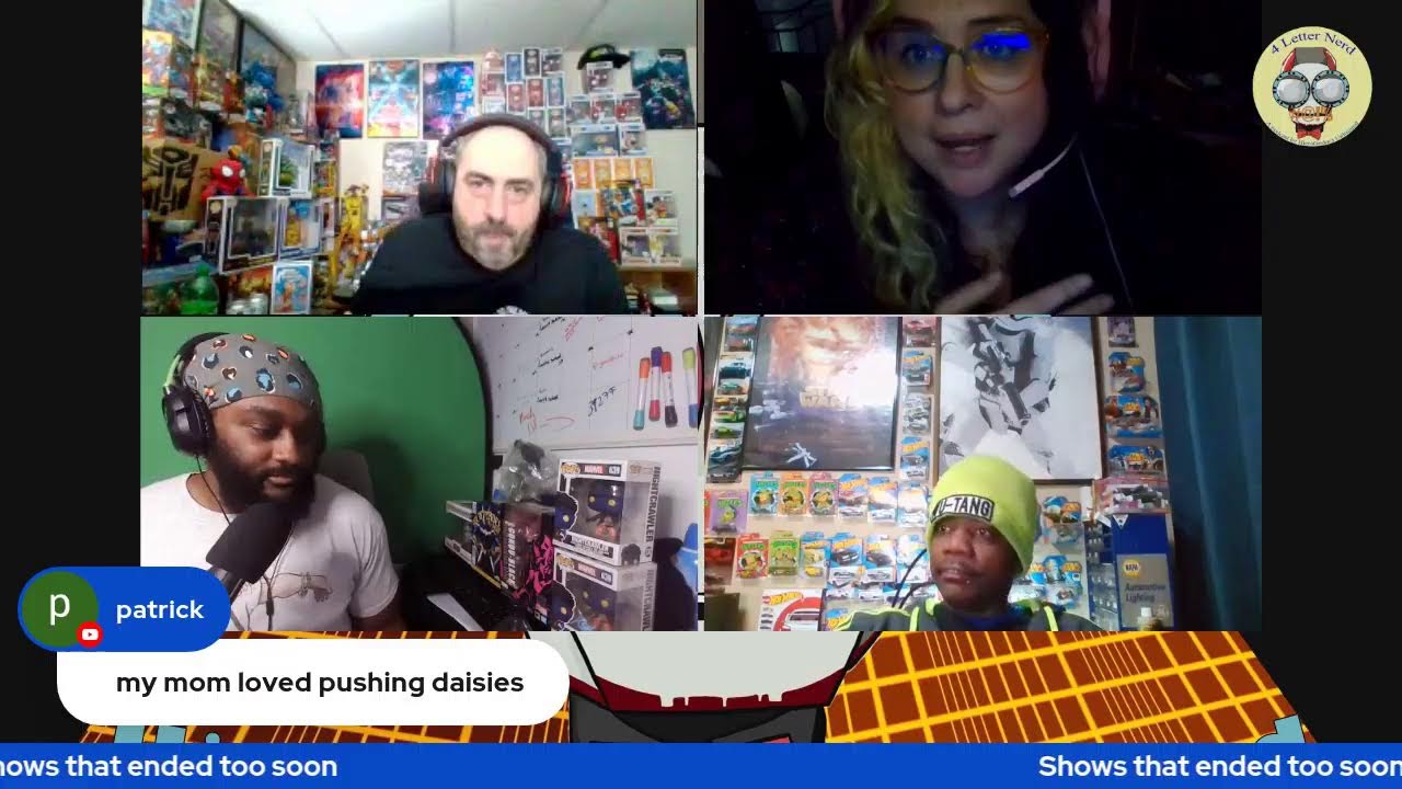 4 Letter Nerd talks shows that ended too soon