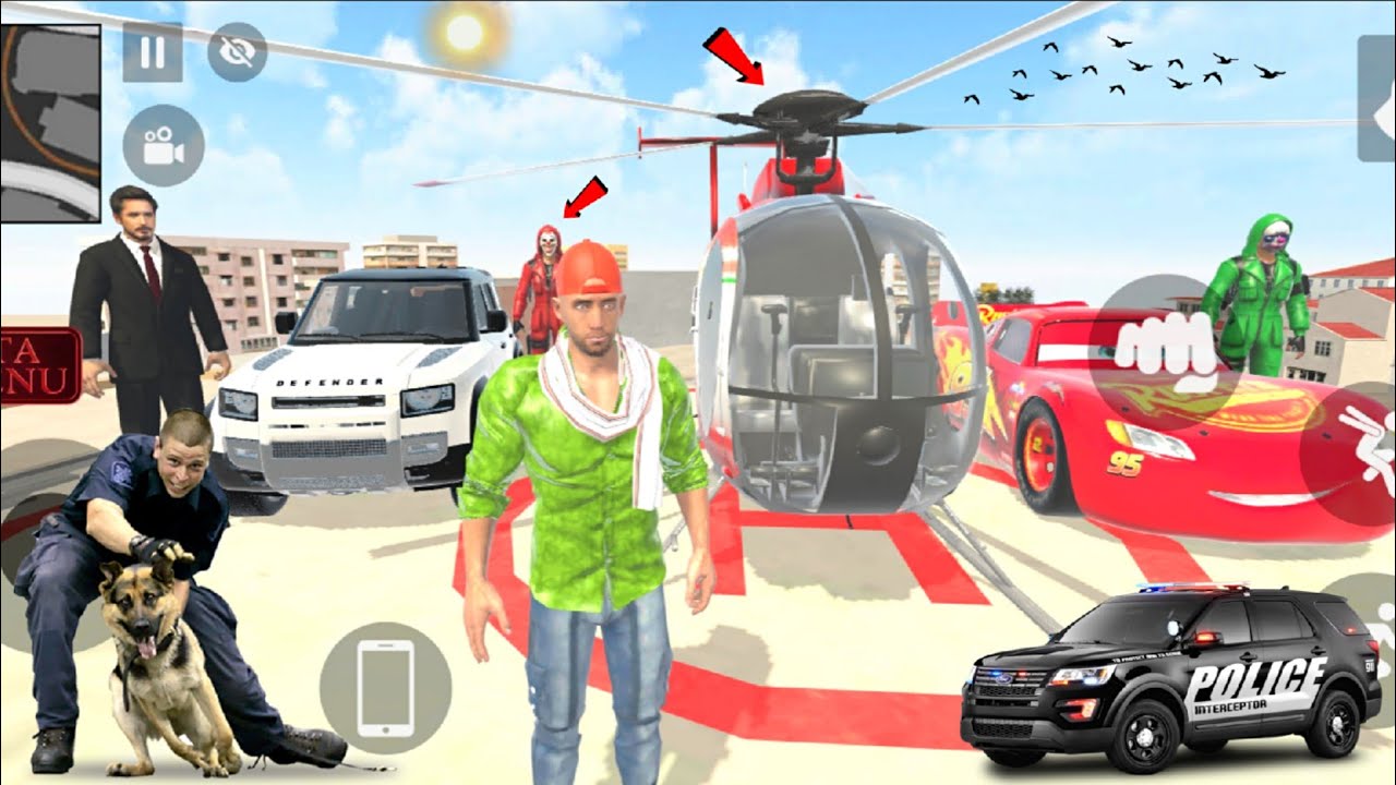 🥴 Jack ke Helicopter Ko Criminal Gang Ne Utha Liya 🤯💥 Indian Theft Auto Simulator 😍💥