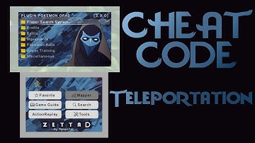 Pokemon ORAS : Cheat Code : Teleportation