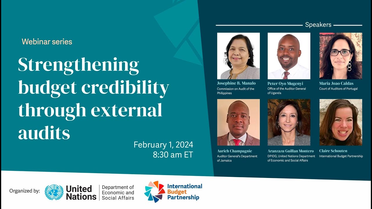 Identifying and managing budget credibility risks through external audits