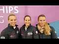 Karoline Valenta, Timna Zach und Franziska Fries Dressur U25 Dressur Lamprechtshausen - EQWOtv