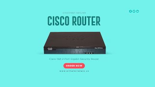 CISCO1921-SEC/K9 Cisco 1921 2-Port Gigabit Security Router | Airtel Wireless Inc.