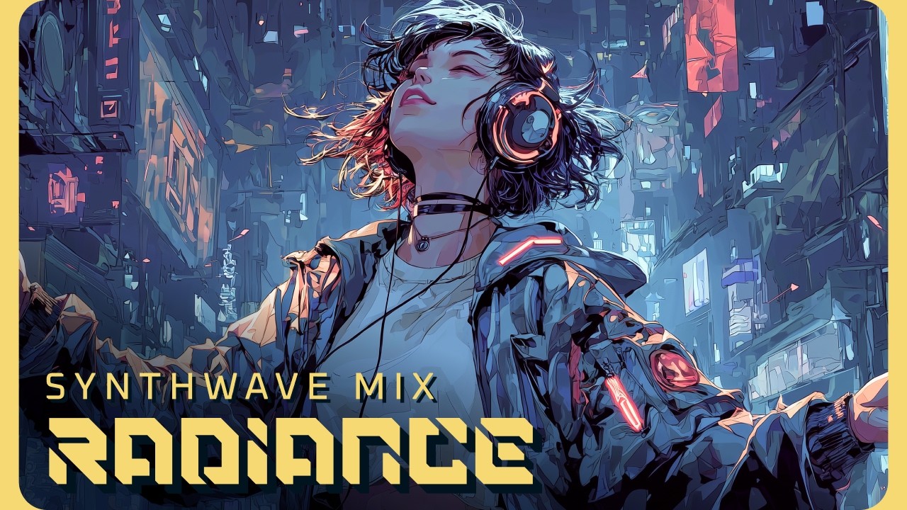 RADIANCE | Nostalgic Synthwave Mix for Deep Focus & Productivity - YouTube