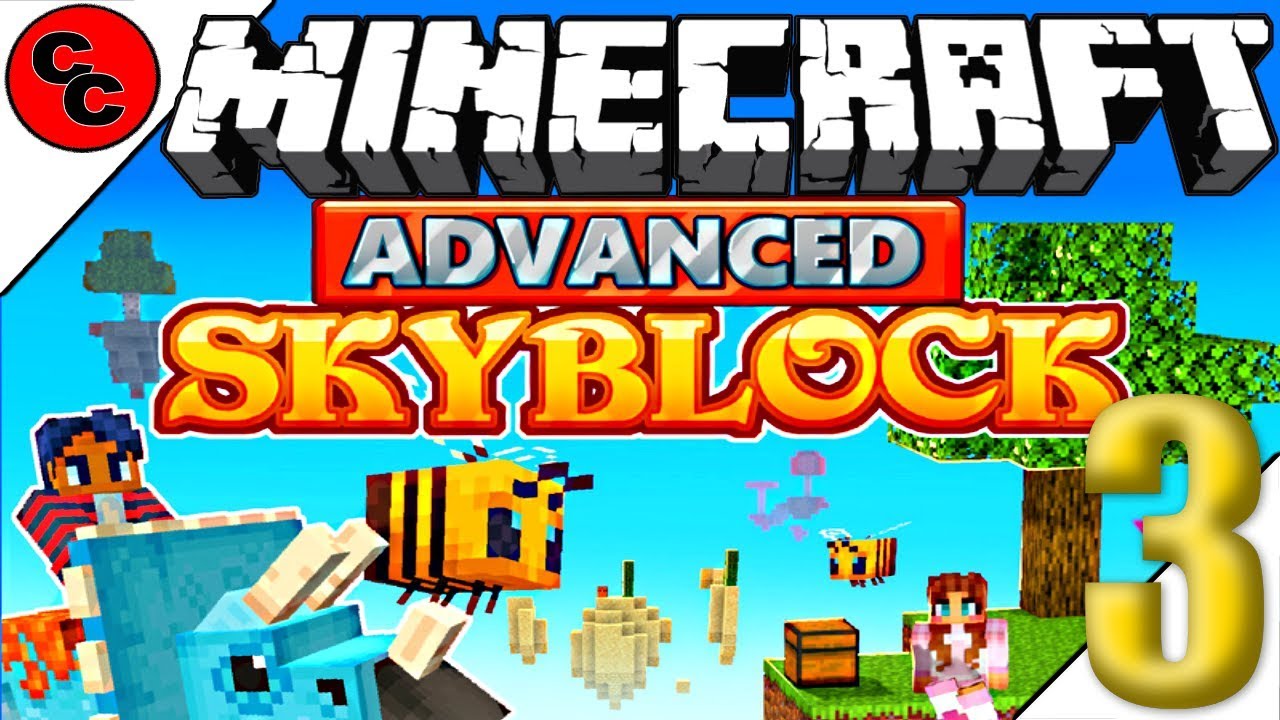 Minecraft: " ADVANCED SKYBLOCK lets play Ep3 Dinooooooo " - YouTube