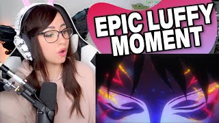 Luffy uses RED ROC |4k| One Piece ep.1015  | Bunnymon REACTS