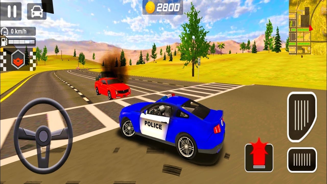 Open World Police Car Chase Cop  Simulator  Android Gameplay EP. 49