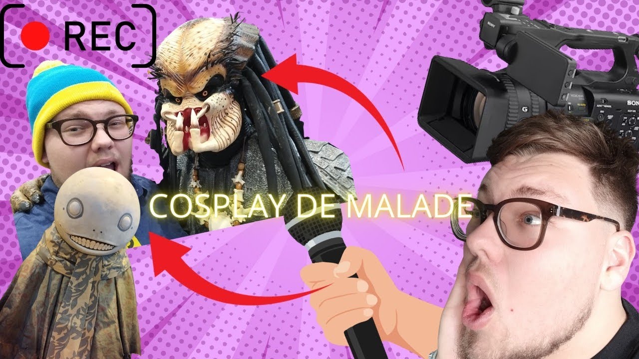 JE VOIS DES MONSTRES ?!!! (vlog et interview cosplay/convention)