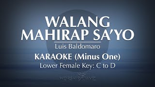 Walang Mahirap Sa’yo - Luis Boy Baldomaro | Karaoke (Female Key)