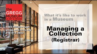 Jobs at the Gregg Museum: The Registrar