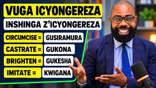L865: Menya Inshinga z'Icyongereza nuko zikoreshwa buri munsi