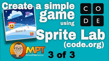 Create a simple game using Sprite Lab (3 of 3)