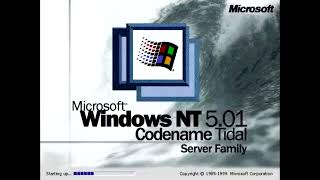 Hidden Windows NT 5.01 Codename Tidal Server Family Startup Sound