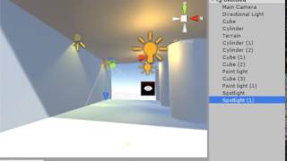 Unity 5 - Lighting Overview - Unity Tutorials | Basic lighting of unity | Unity 5 Interior lighting