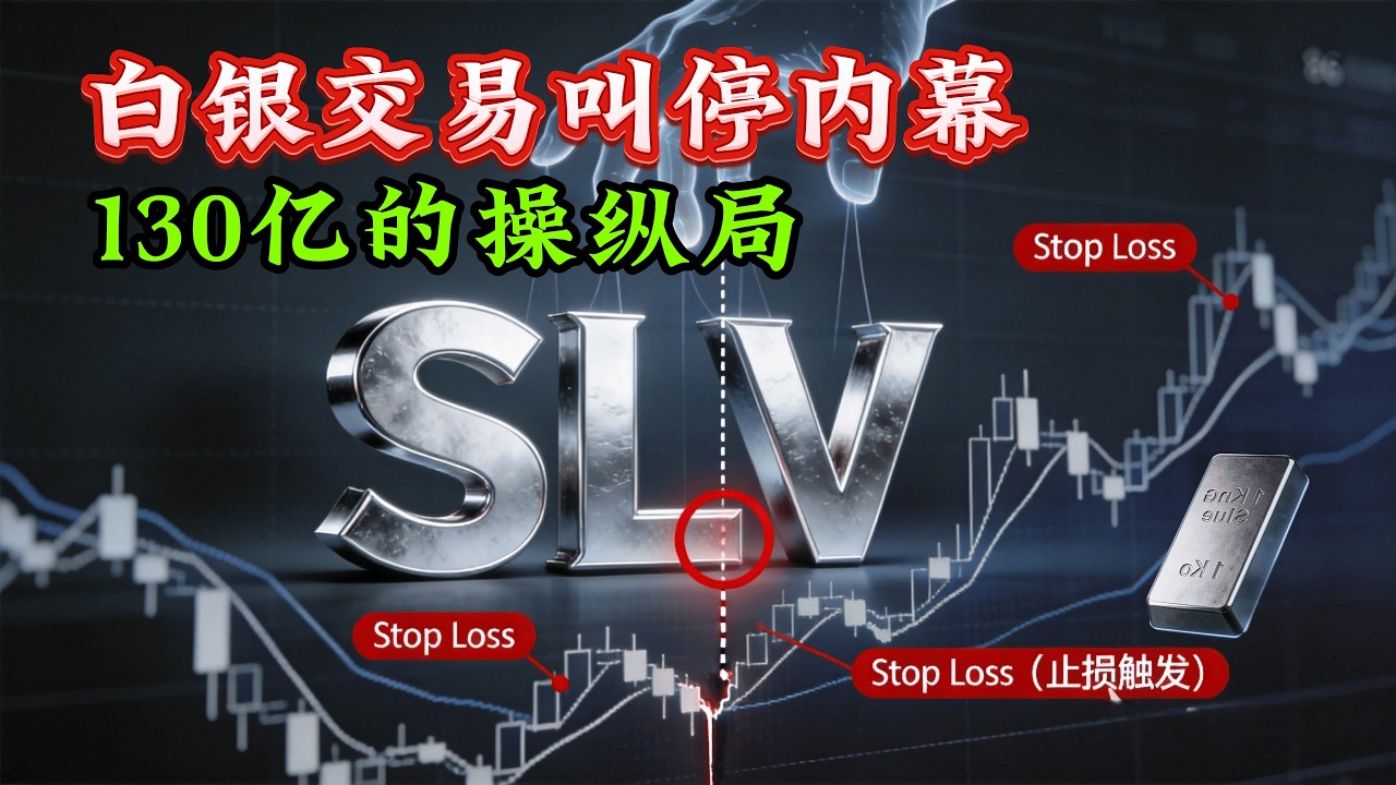 这是一场精心策划的表演！白银交易暂停背后：1.5亿盎司消失，谁在封锁散户？#白银 #白银投资 #JaneStreet #金融黑幕 #实物白银 #美联储 #算法交易 #白银暴涨 #SLV #宏观经济分析