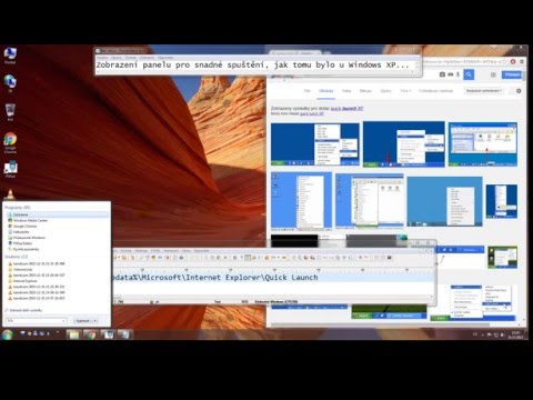 Video: Jak Přidat Ikony Na Panel Snadné Spuštění