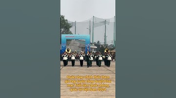 Quân nhạc tham gia hợp luyện tổng duyệt Khai mạc Triển lãm Quốc phòng quốc tế Việt Nam 2024