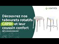 Vidéo: Tabouret de douche rotatif Capri