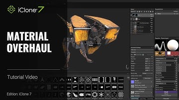 iClone 7 & Substance Painter Tutorial: Material Overhaul