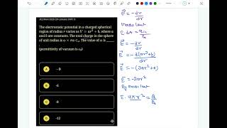 Jee Main 24th January 2026 shift 1 Physics Pyq from electrostatic,Road to 95 percentile in 2027