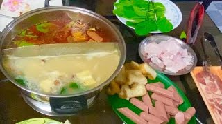 Haidilao Style Hot Pot Soup recipe in Tamil |  Spicy Hot Pot  recipe |  Soup recipe