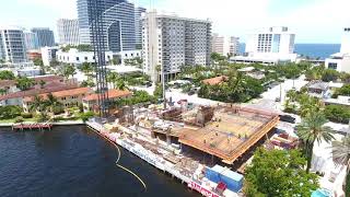 Drones Eye View of 321 At Waters Edge