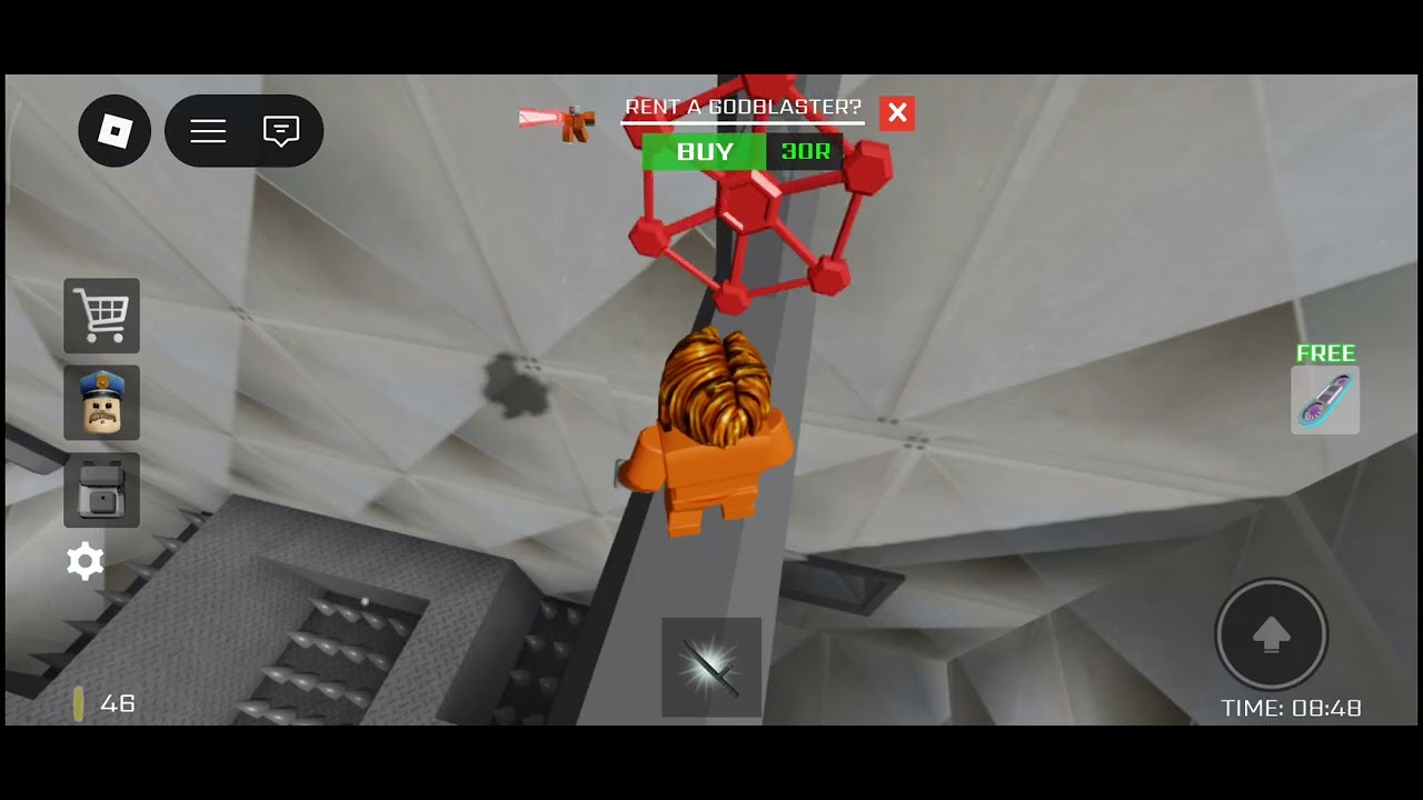 Roblox pls gameplay in barry prison @saketh plays