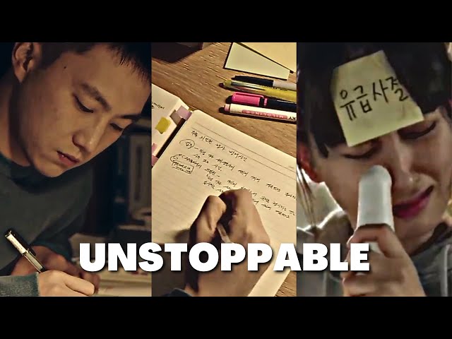 I'm Unstoppable | study motivation from kdramas 📚 class=