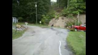 guy dies ripsticking down a hill..