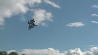 Blue Angels fly over Maine