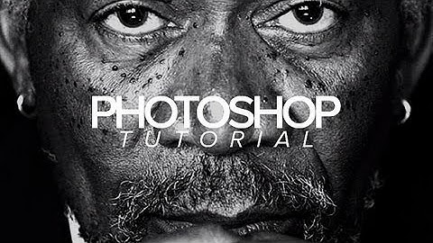 Tutorial | Photoshop | Dramatic Black & White Photo Effect