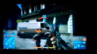 Battlefield 3 360 quick scope of white van