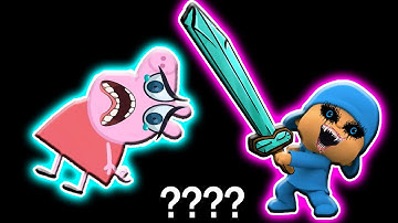 12 Pocoyo & Nina Laughing & Peppa Pig Ouch ! That Hurts! Sound Variations in 32 Seconds