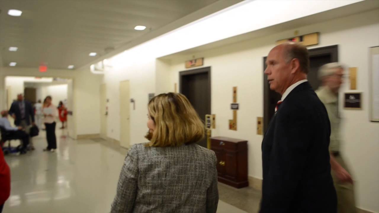 Dan Donovan in the halls of Congress